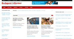 Desktop Screenshot of budapestinformer.com